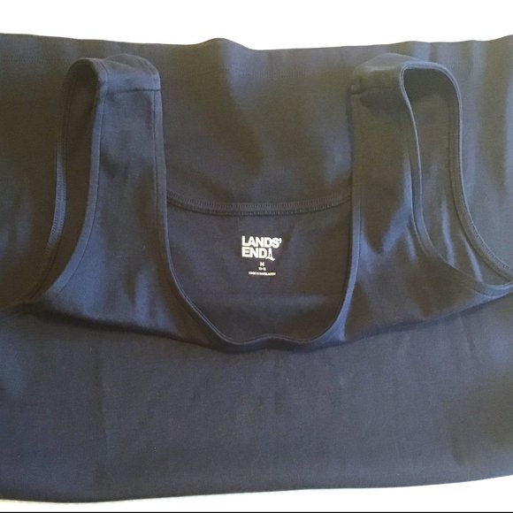 NWOT Lands' End Navy Tank - Picture 2 of 2